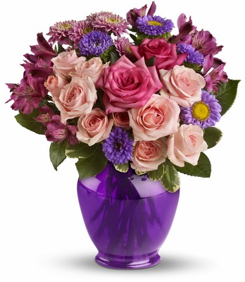 Teleflora's Purple Medley